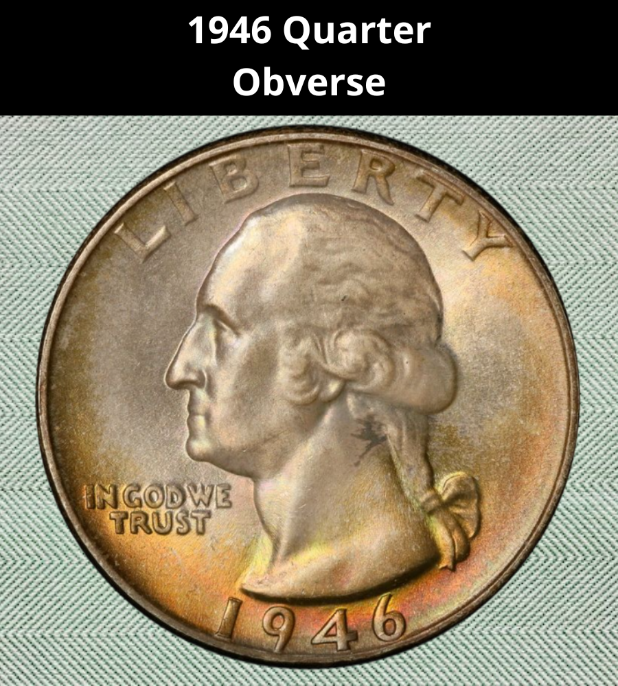 The Obverse of the 1946 Quarter