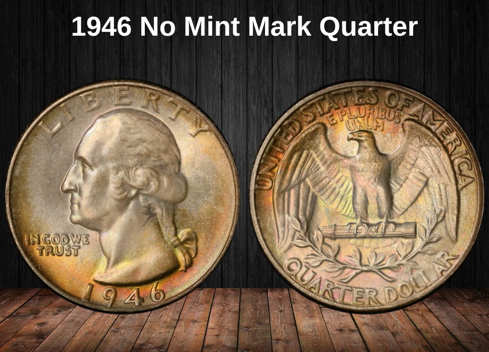 1946 No Mint Mark Quarter