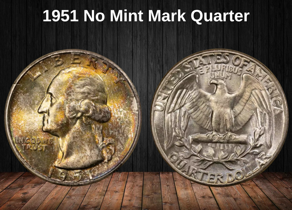 1951 No Mint Mark Quarter