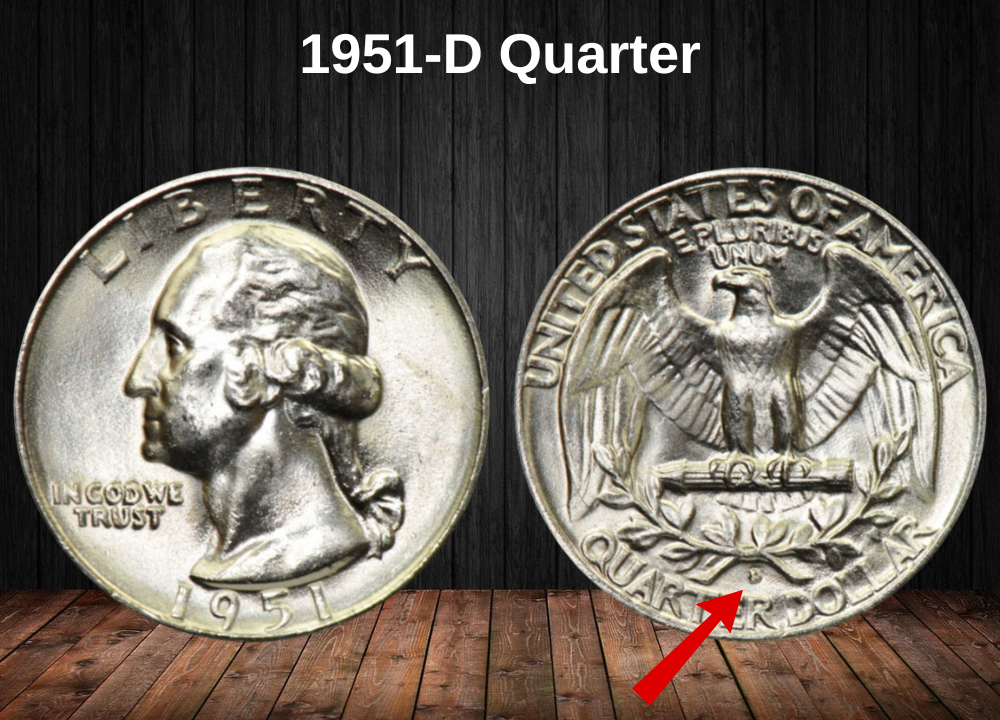 1951-D Quarter