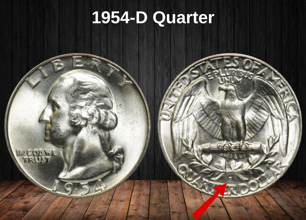 1954-D Quarter