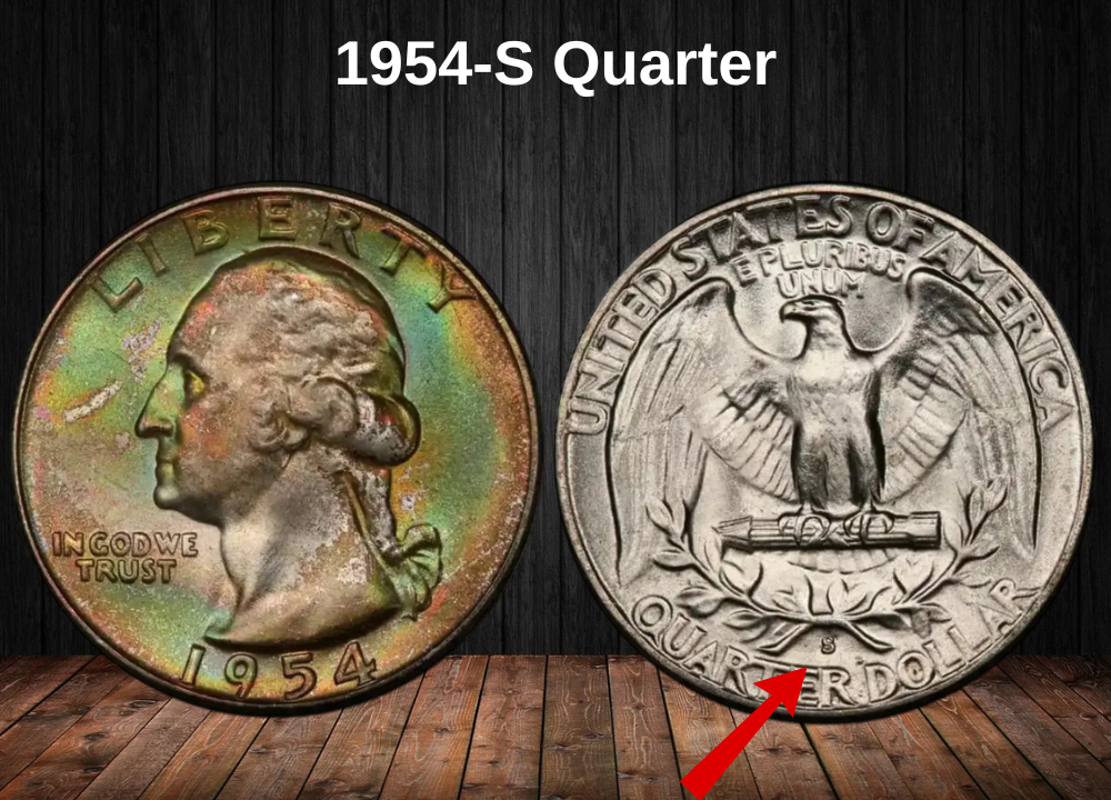 1954-S Quarter