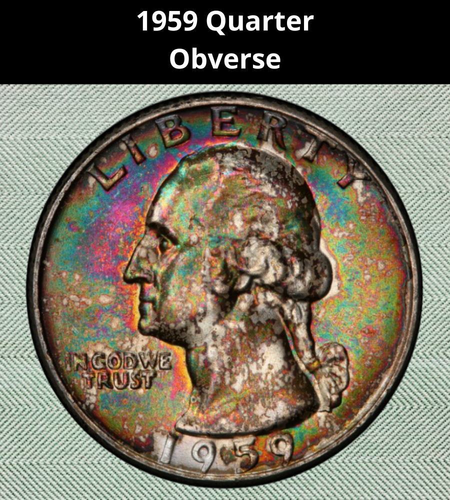 The Obverse of the 1959 Quarter