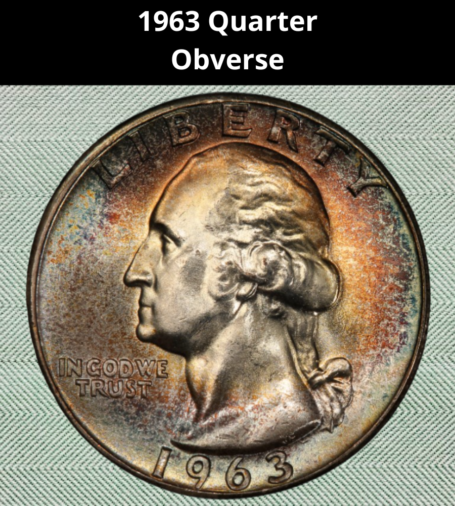 Obverse of the 1963 Quarter
