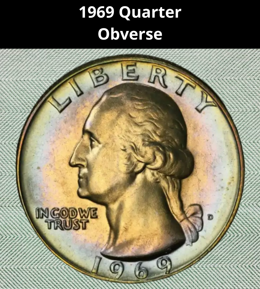 The Obverse of the 1969 Quarter