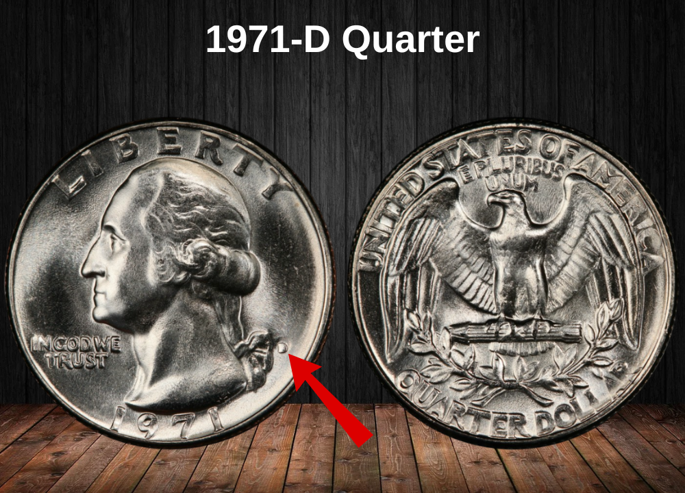 1971-D Quarter