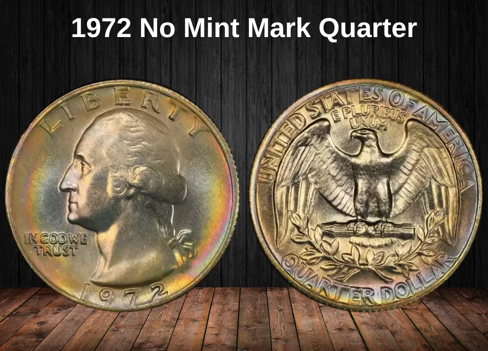 1972 No Mint Mark Quarter