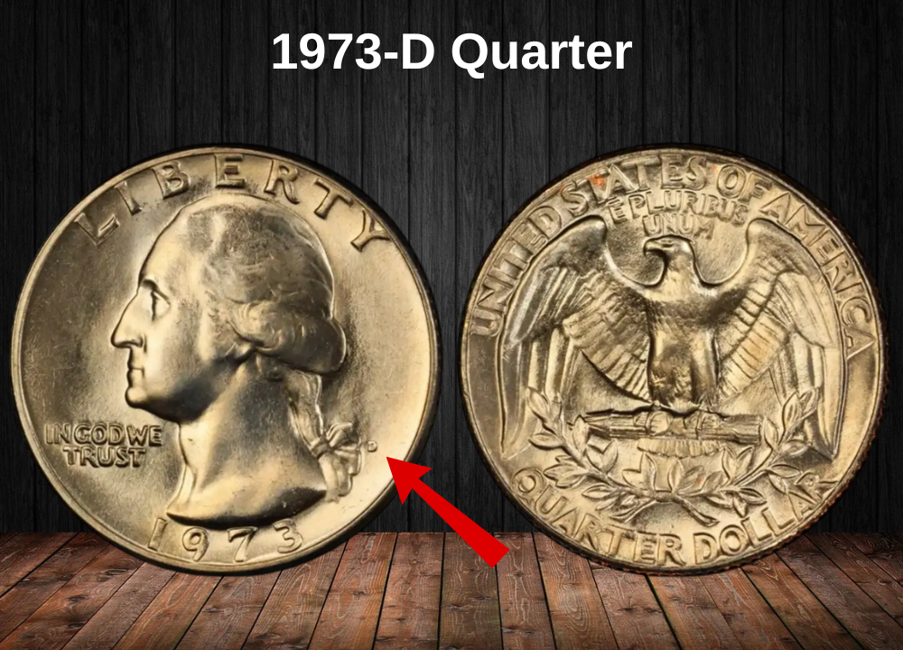 1973-D Quarter