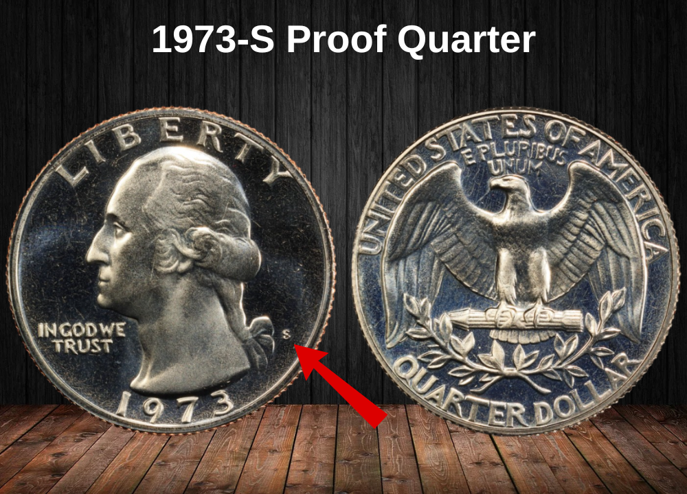 1973-S Proof Quarter