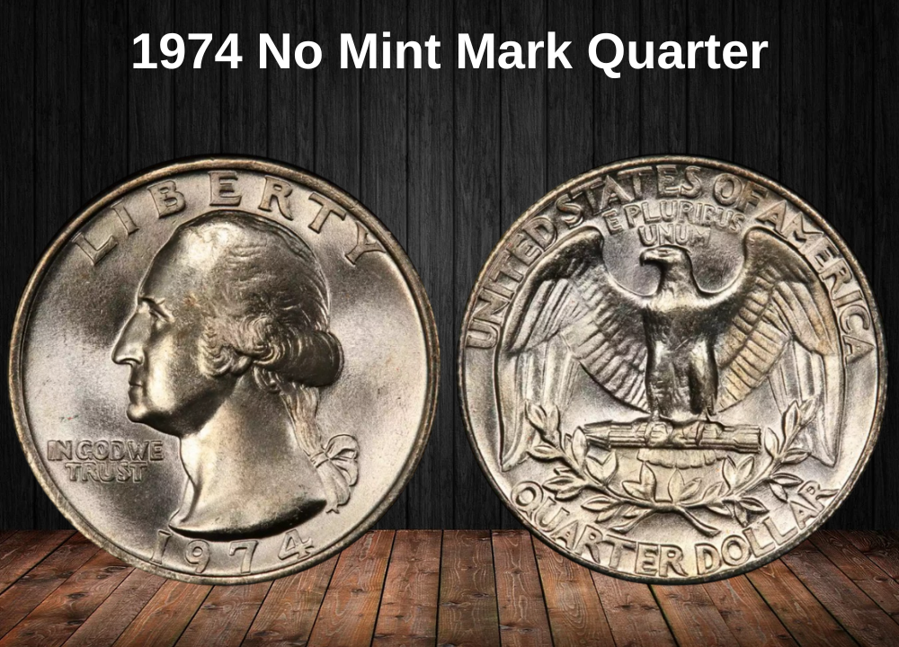 1974 No Mint Mark Quarter