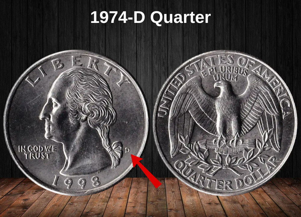 1974-D Quarter