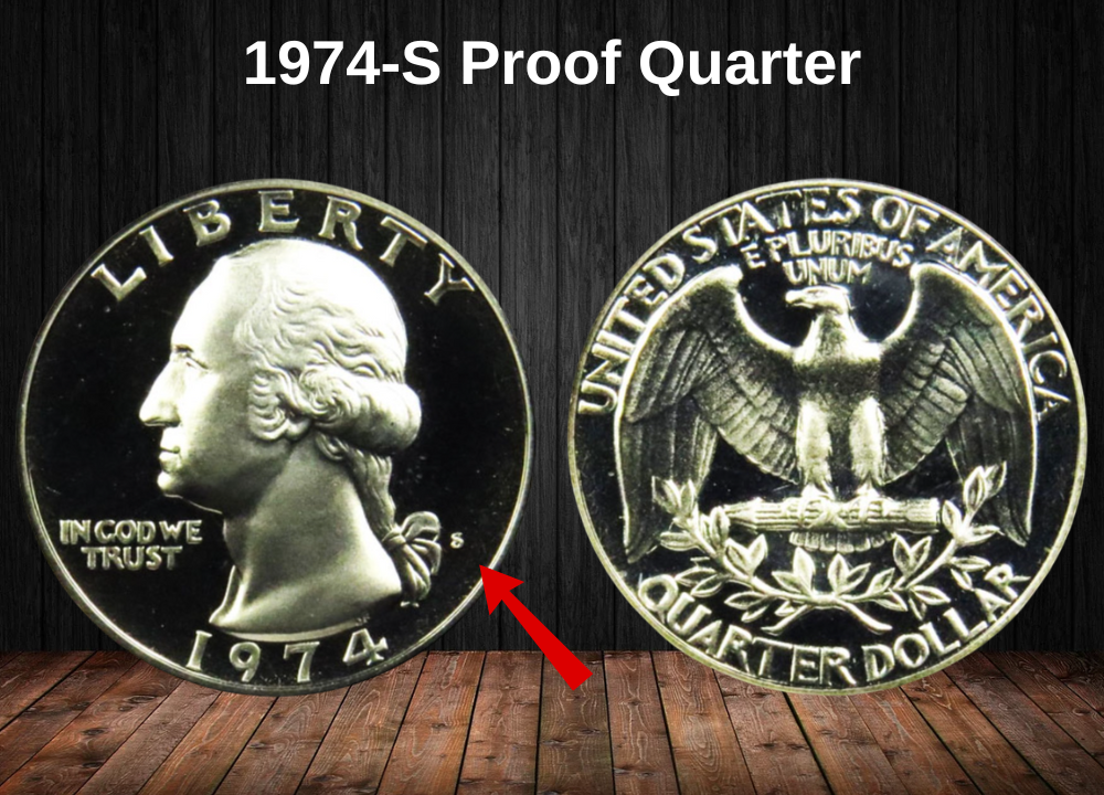 1974-S Proof Quarter