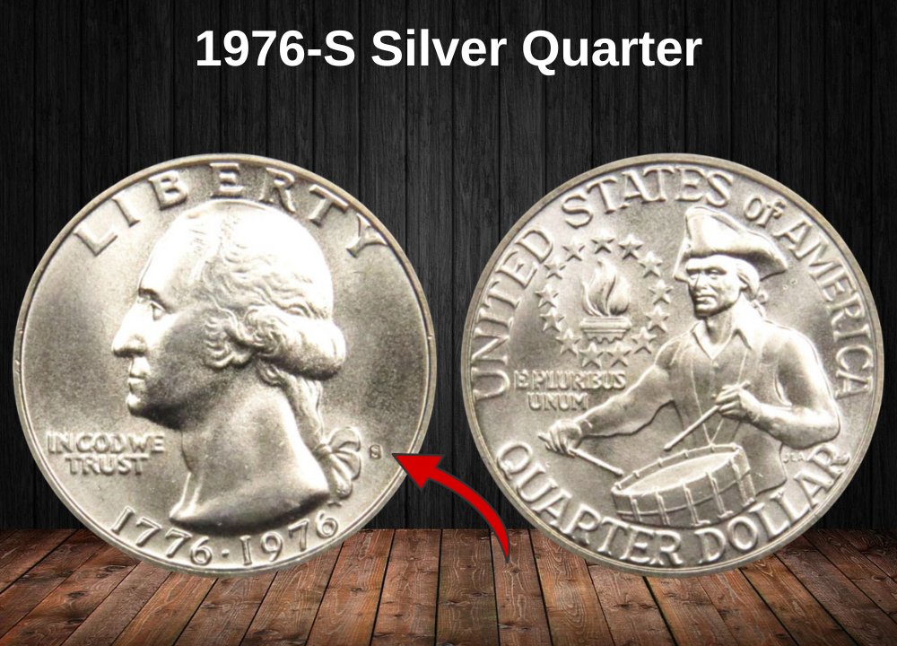 1976-S Silver Quarter