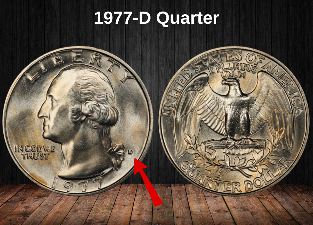 1977-D Quarter