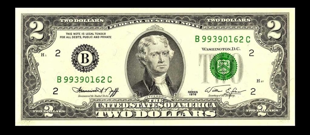 1976 Bicentennial $2 Bill