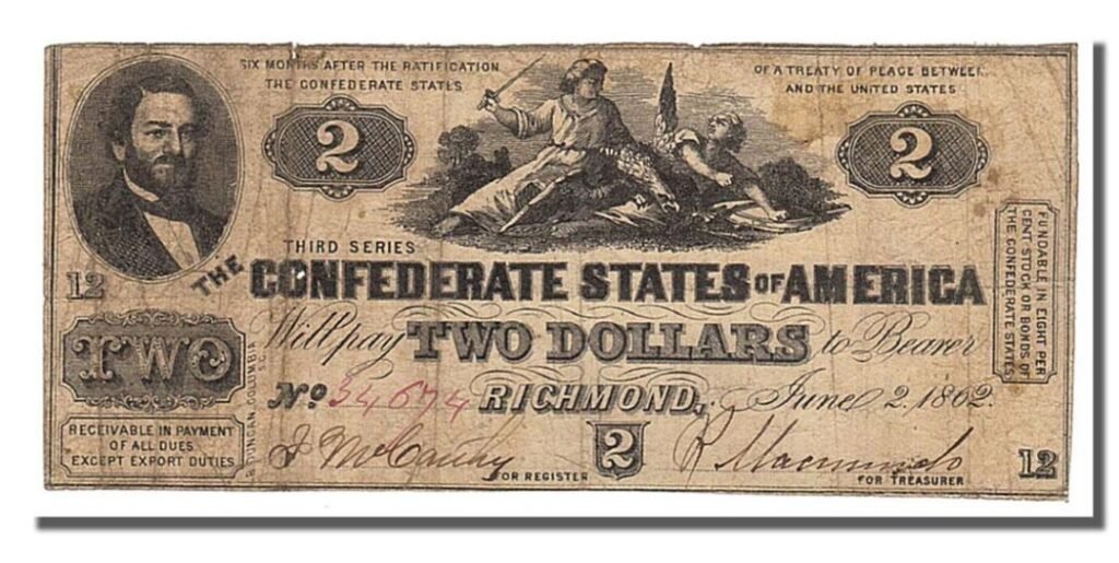 1862 $2 United States Note